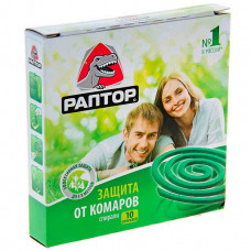 Спирали от КОМАРОВ и мошек 'Раптор' 10шт